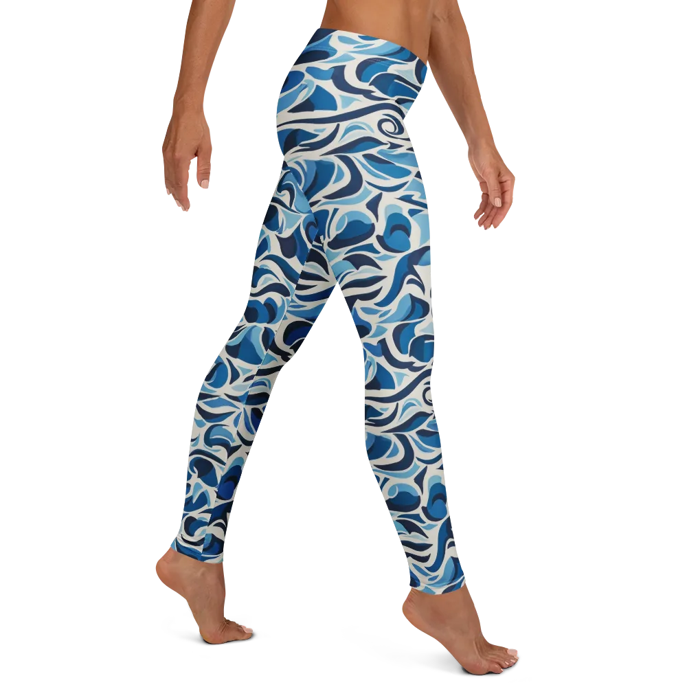 Azure Sway on Leggings — Right
