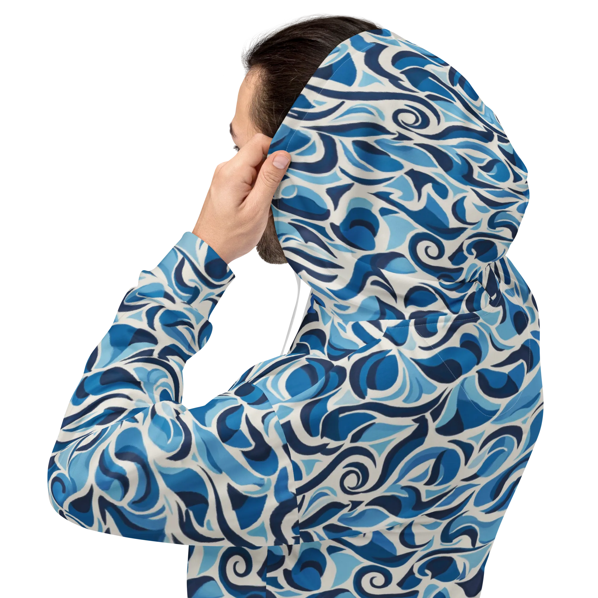 Azure Sway on Hoodie — Back