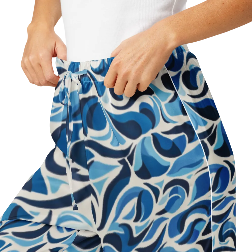 Azure Sway on Women's Pajama Pants — Product details