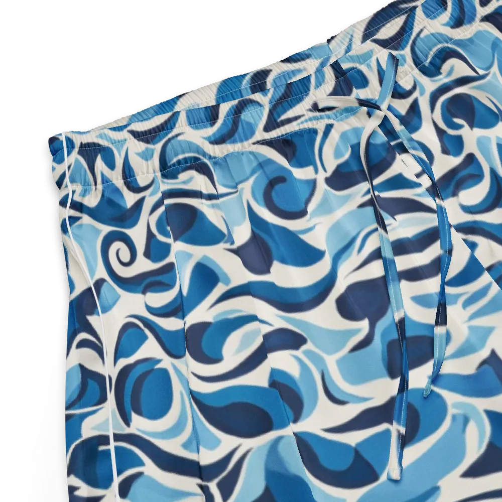 Azure Sway on Women's Pajama Shorts — Product details