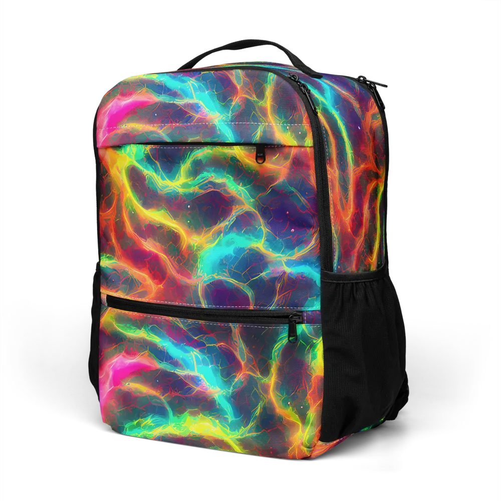 Hypercolor Tides on Utility Backpack — Left Front