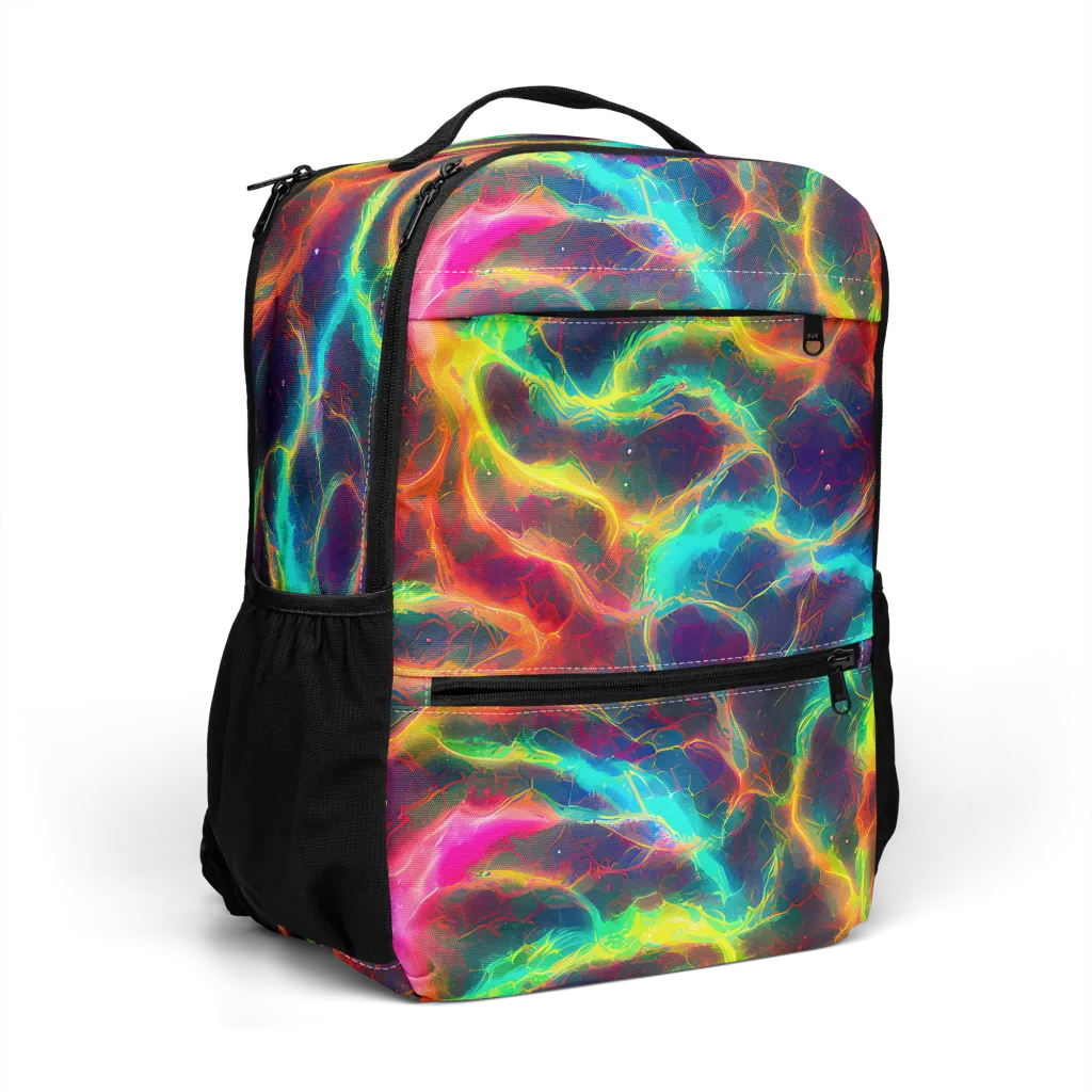 Hypercolor Tides on Utility Backpack — Right Front