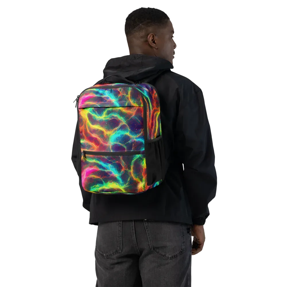 Hypercolor Tides on Utility Backpack — Back