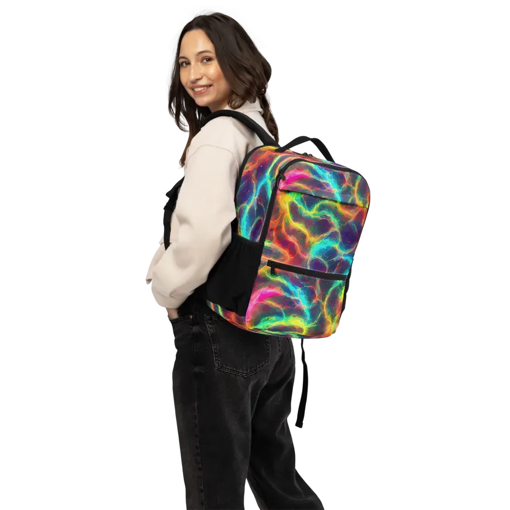Hypercolor Tides on Utility Backpack — Back
