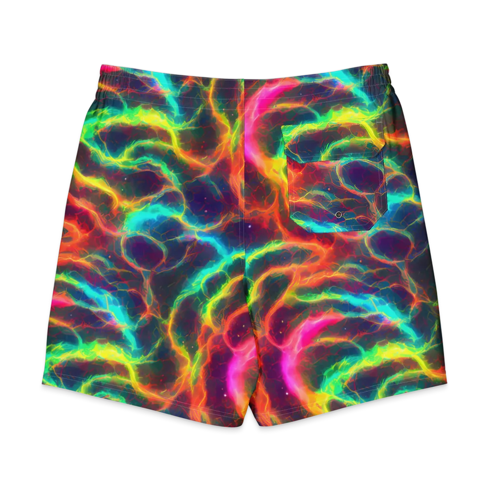 Hypercolor Tides on Men's Board Shorts — Back