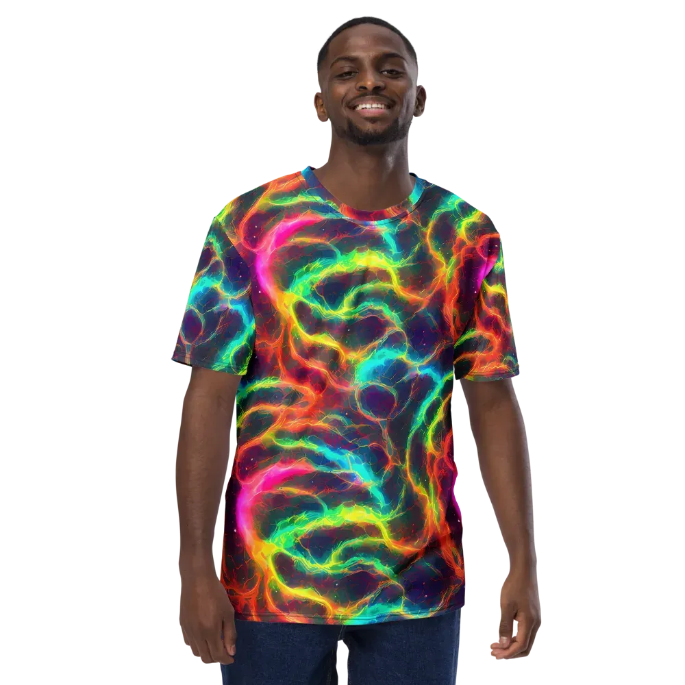Hypercolor Tides on Men's Crew Neck T-Shirt — Front