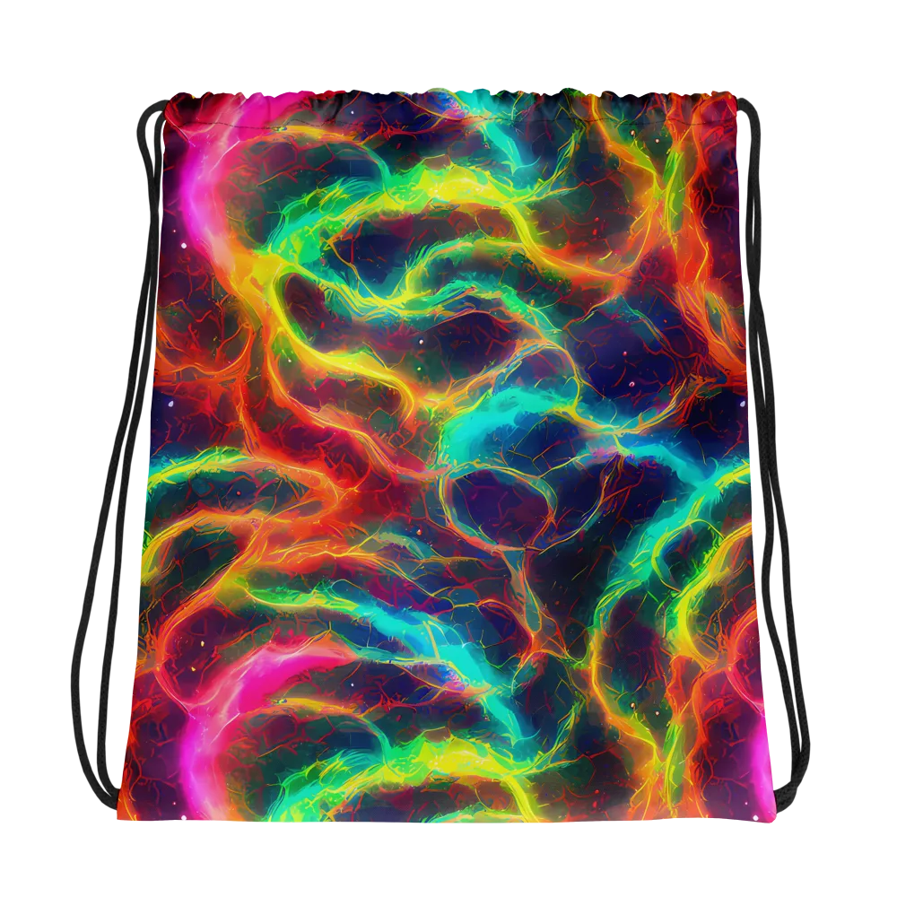 Hypercolor Tides on Drawstring Bag — Photo