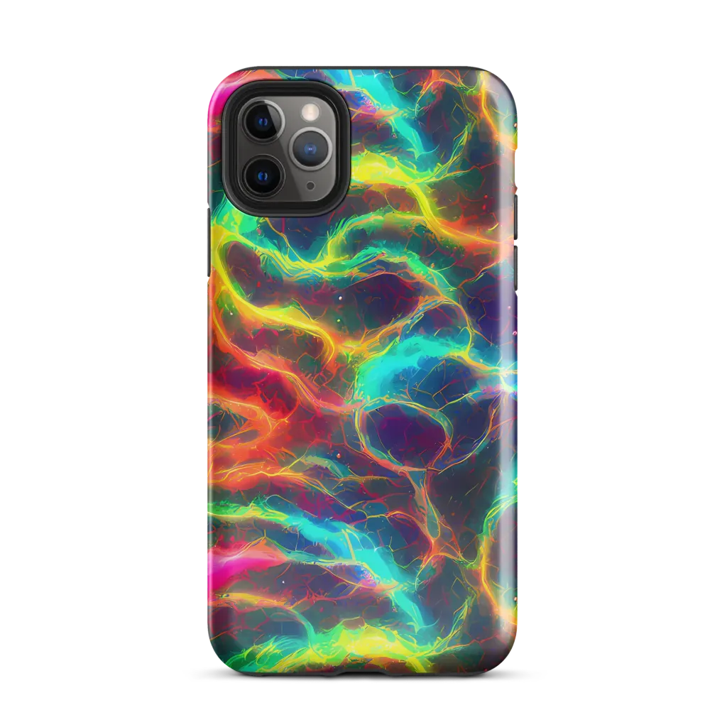 Hypercolor Tides on Tough Case for iPhone® — Front