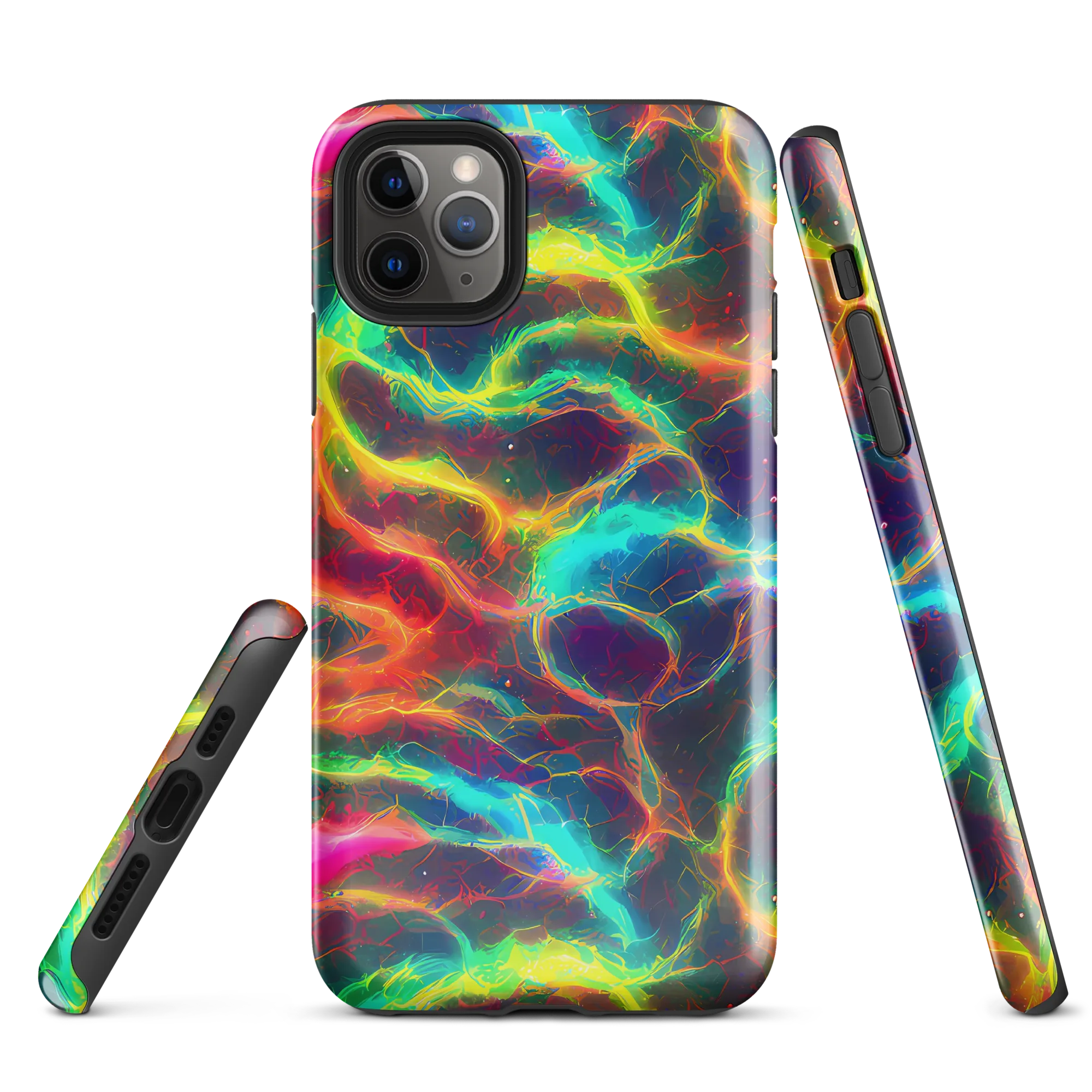 Hypercolor Tides on Tough Case for iPhone® — Front