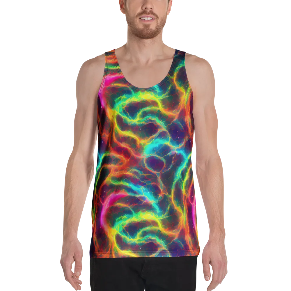 Hypercolor Tides on Men's Tank Top — Front