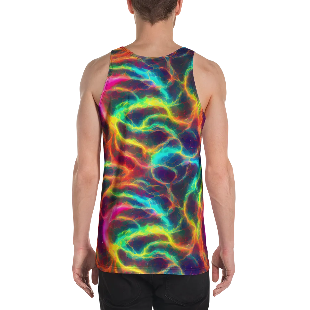 Hypercolor Tides on Men's Tank Top — Back