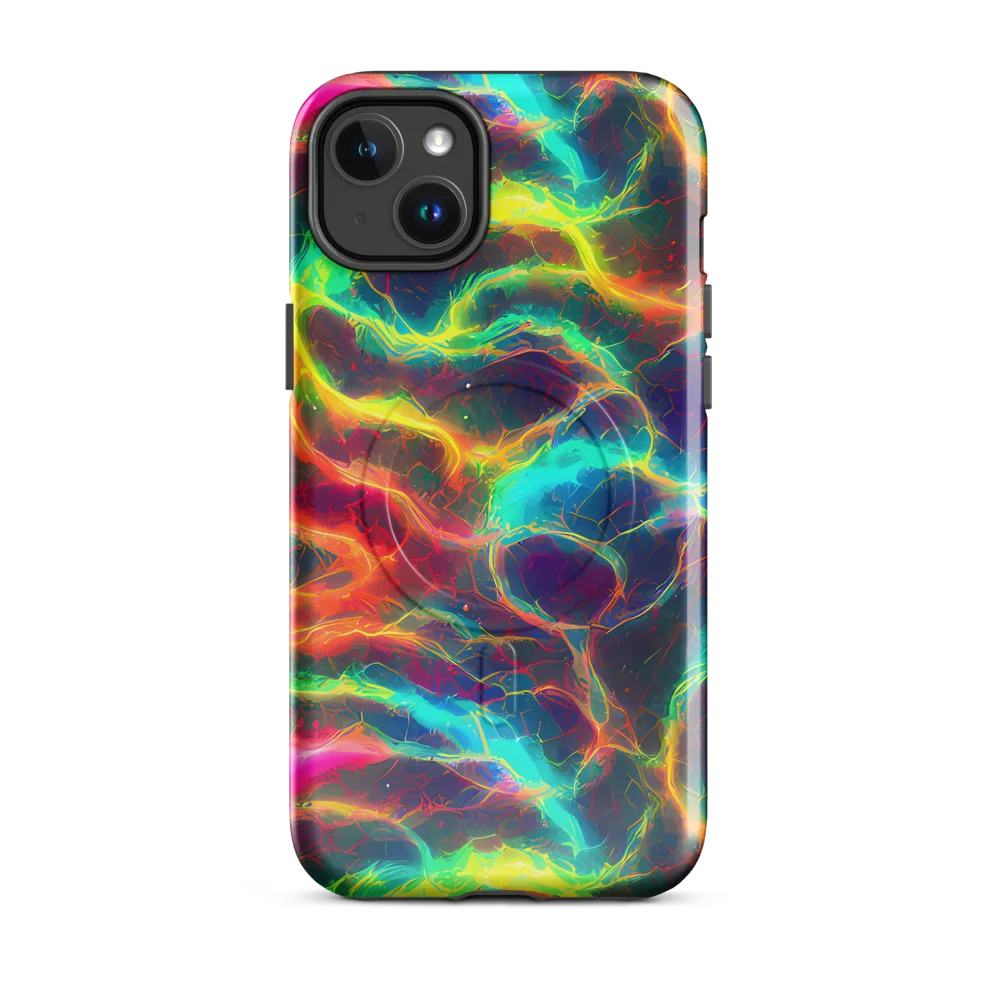 Hypercolor Tides on MagSafe Tough Case for iPhone® — Front
