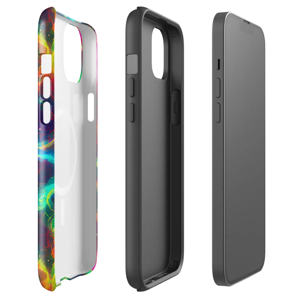Hypercolor Tides on MagSafe Tough Case for iPhone® — Front