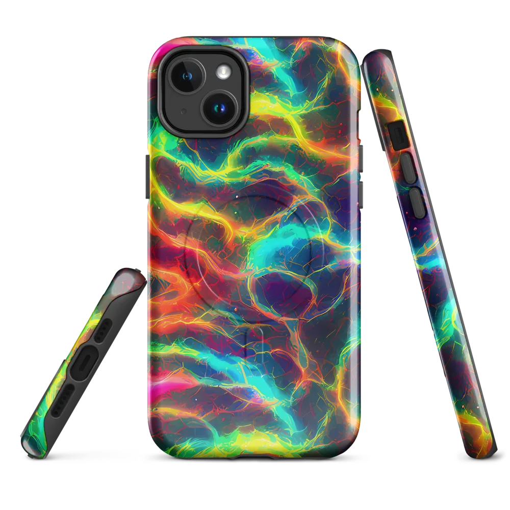 Hypercolor Tides on MagSafe Tough Case for iPhone® — Front