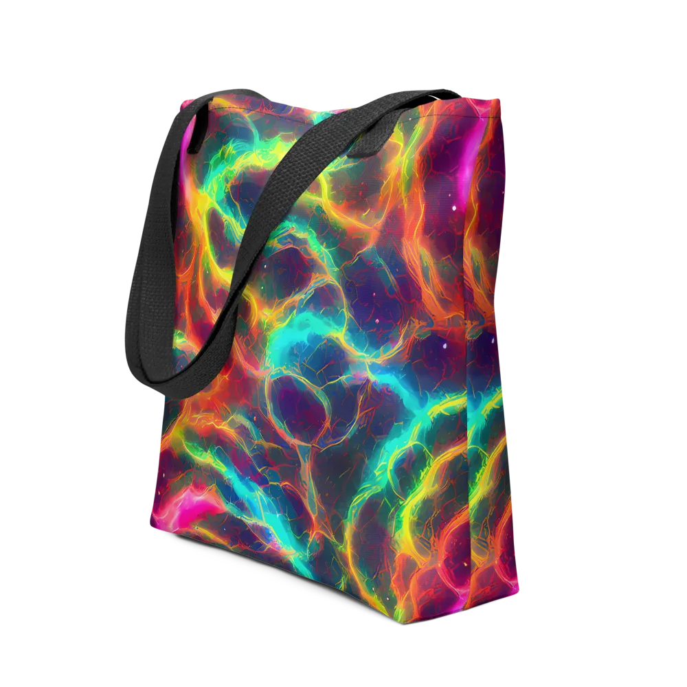 Hypercolor Tides on Tote Bag — Front