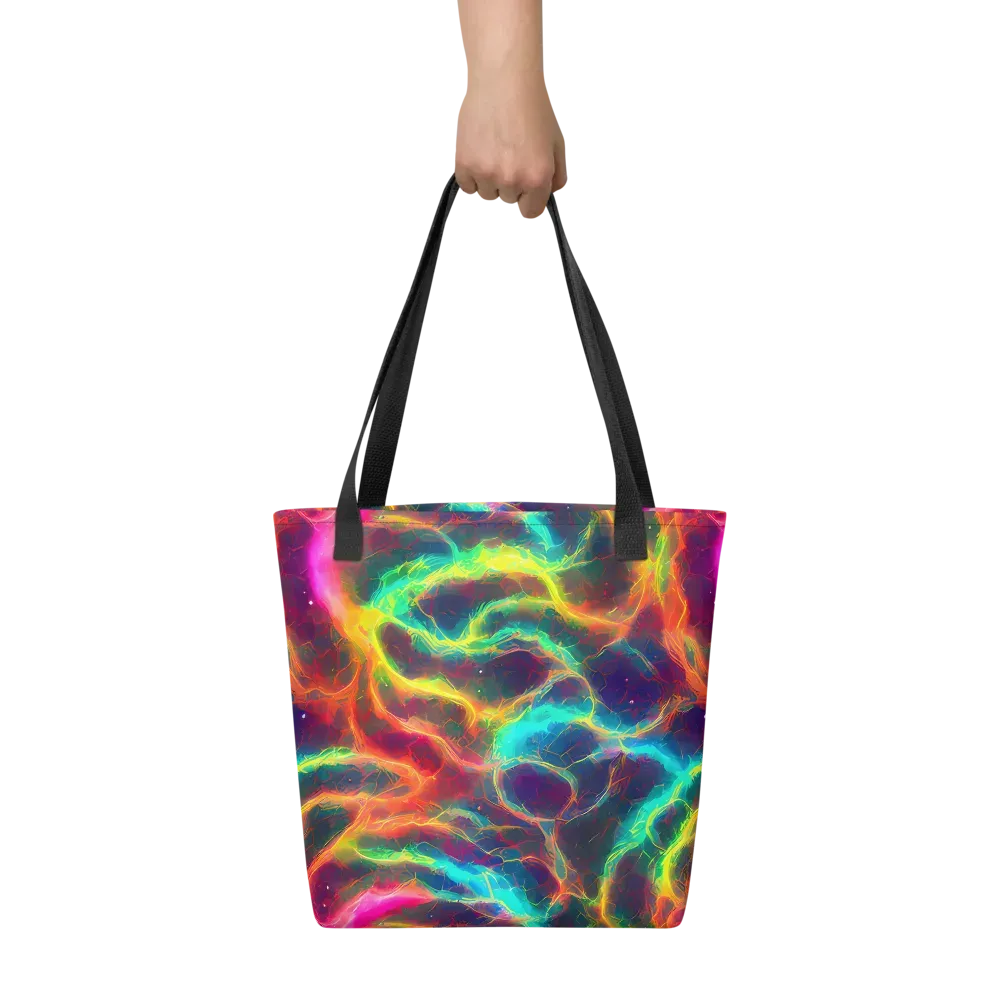 Hypercolor Tides on Tote Bag — Front