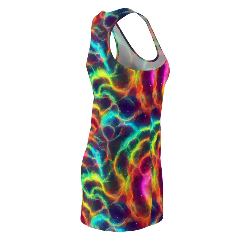 Hypercolor Tides on Racerback Dress — Back Side