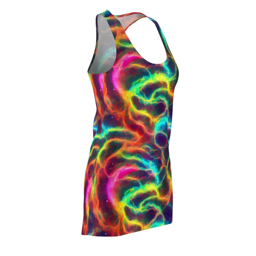 Hypercolor Tides on Racerback Dress — Front Side