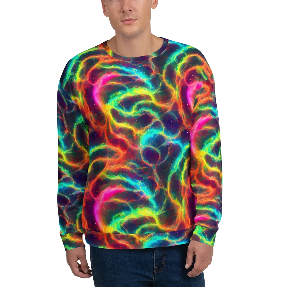 Hypercolor Tides on Sweatshirt — Front