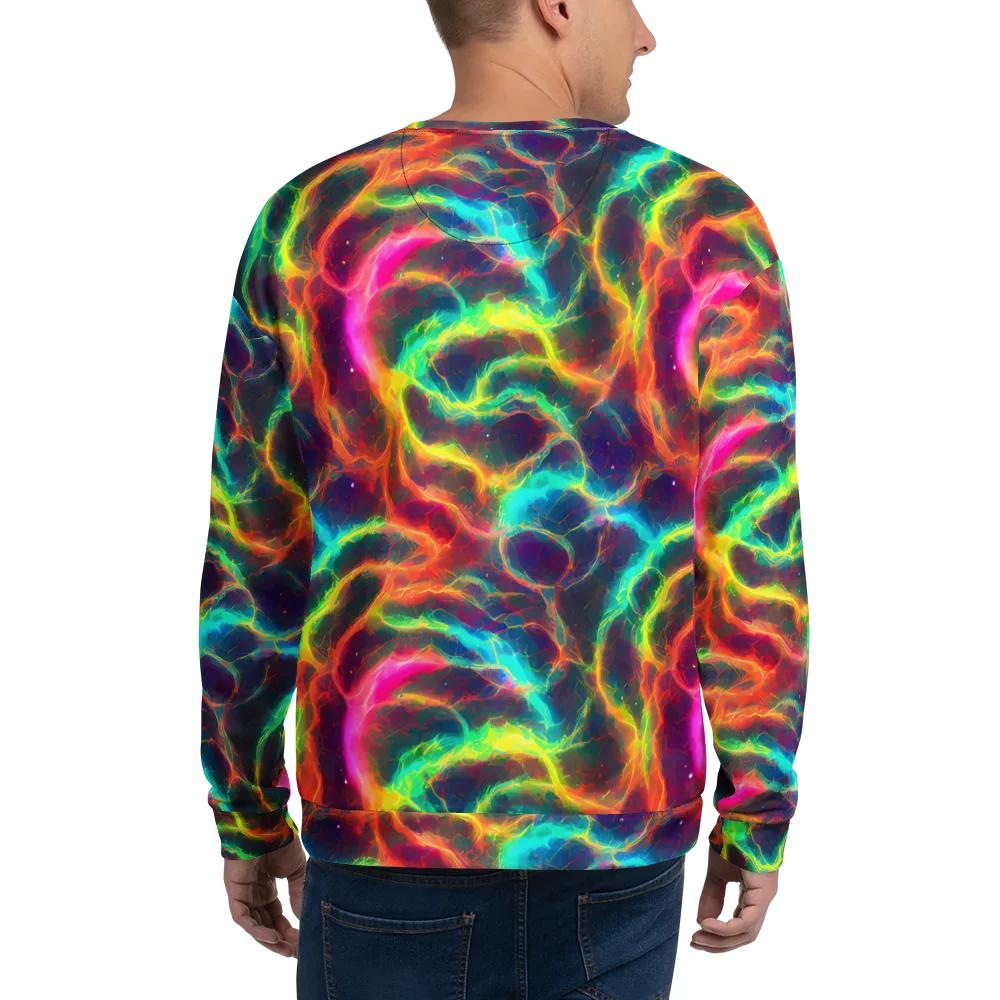 Hypercolor Tides on Sweatshirt — Back