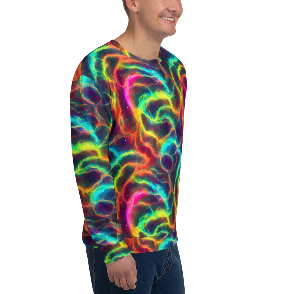 Hypercolor Tides on Sweatshirt — Right Front