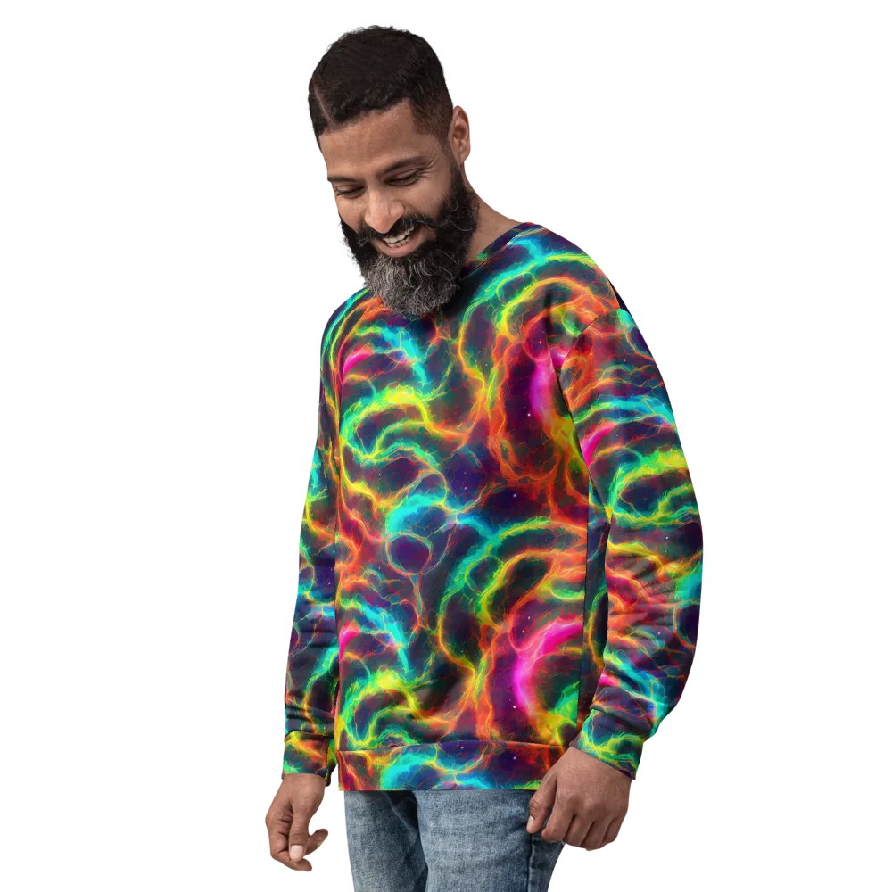 Hypercolor Tides on Sweatshirt — Left Front