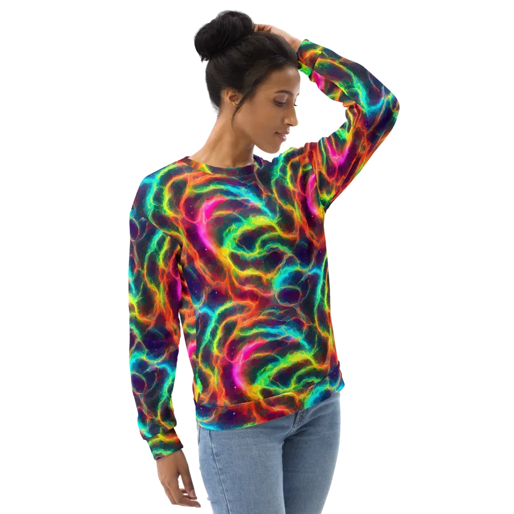 Hypercolor Tides on Sweatshirt — Right Front