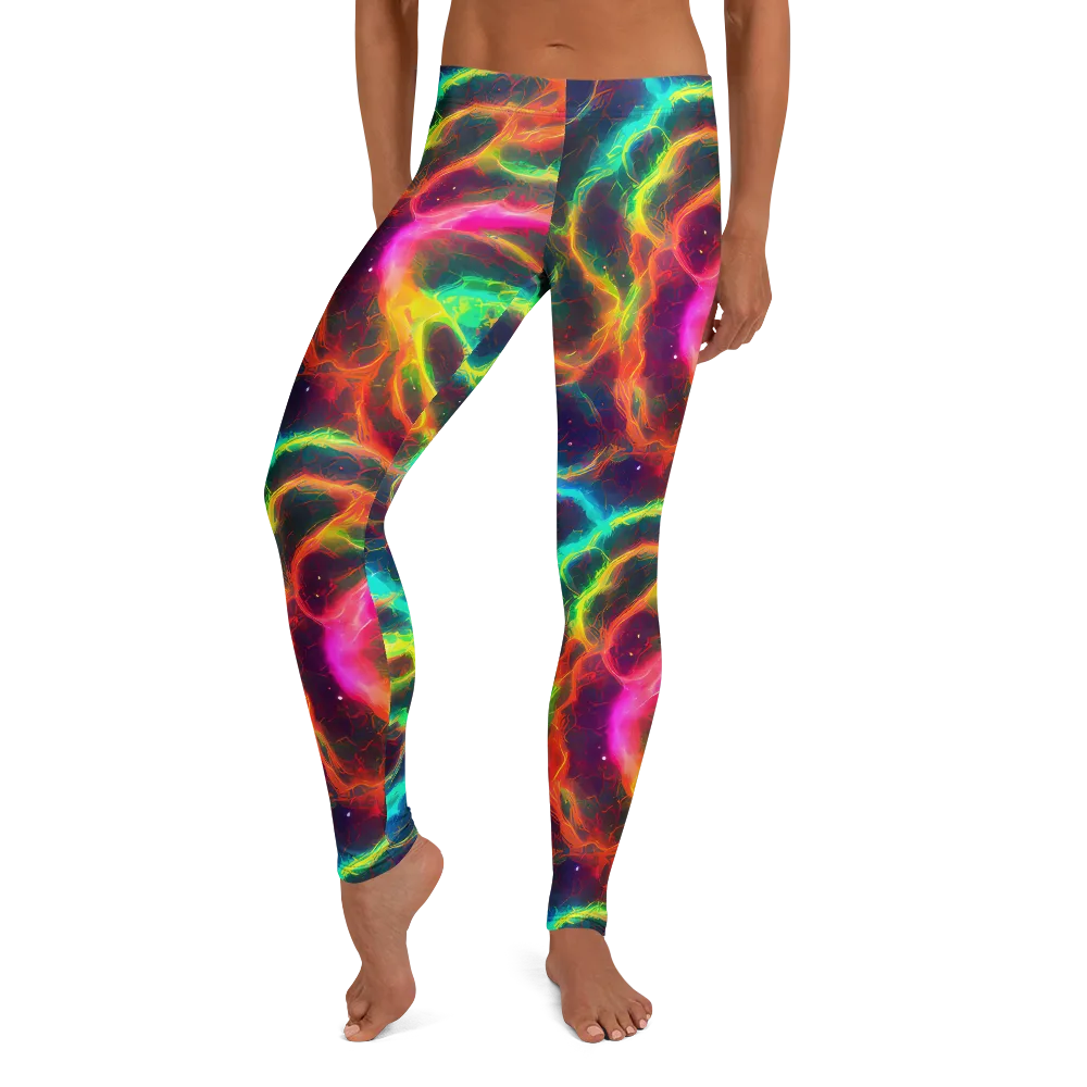 Hypercolor Tides on Leggings — Front