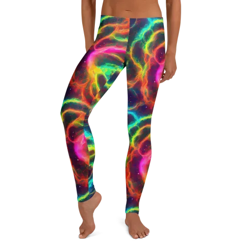 Hypercolor Tides on a Leggings