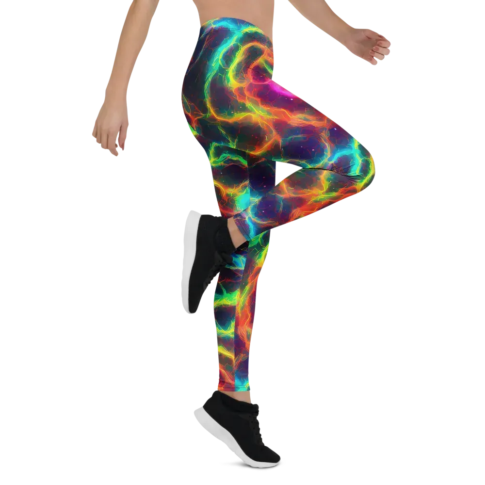Hypercolor Tides on Leggings — Right