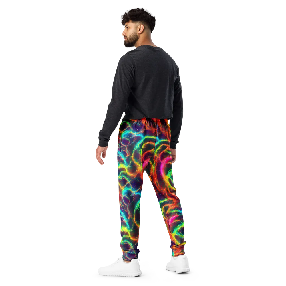 Hypercolor Tides on Men's Joggers — Back