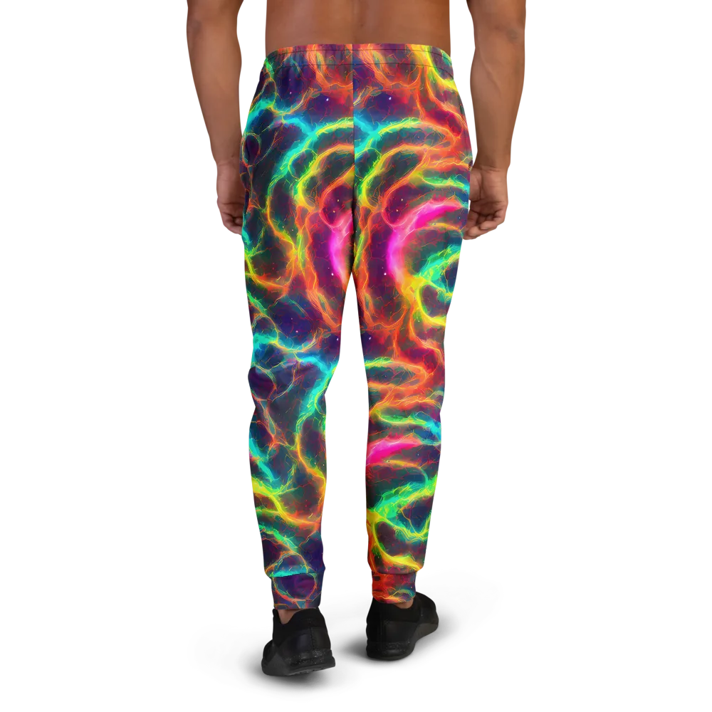 Hypercolor Tides on Men's Joggers — Back