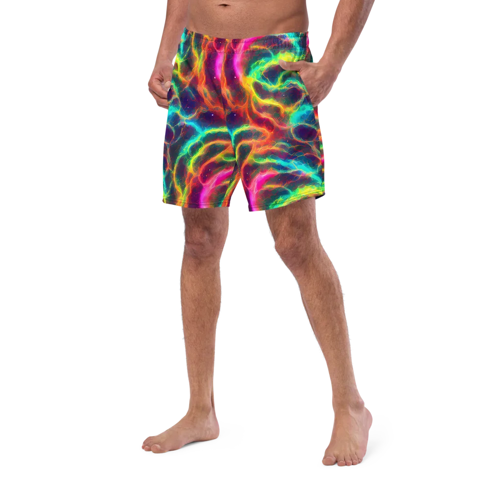 Hypercolor Tides on Swim Trunks — Left Front