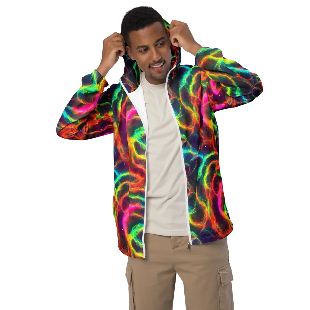 Hypercolor Tides on Men's Windbreaker — Front