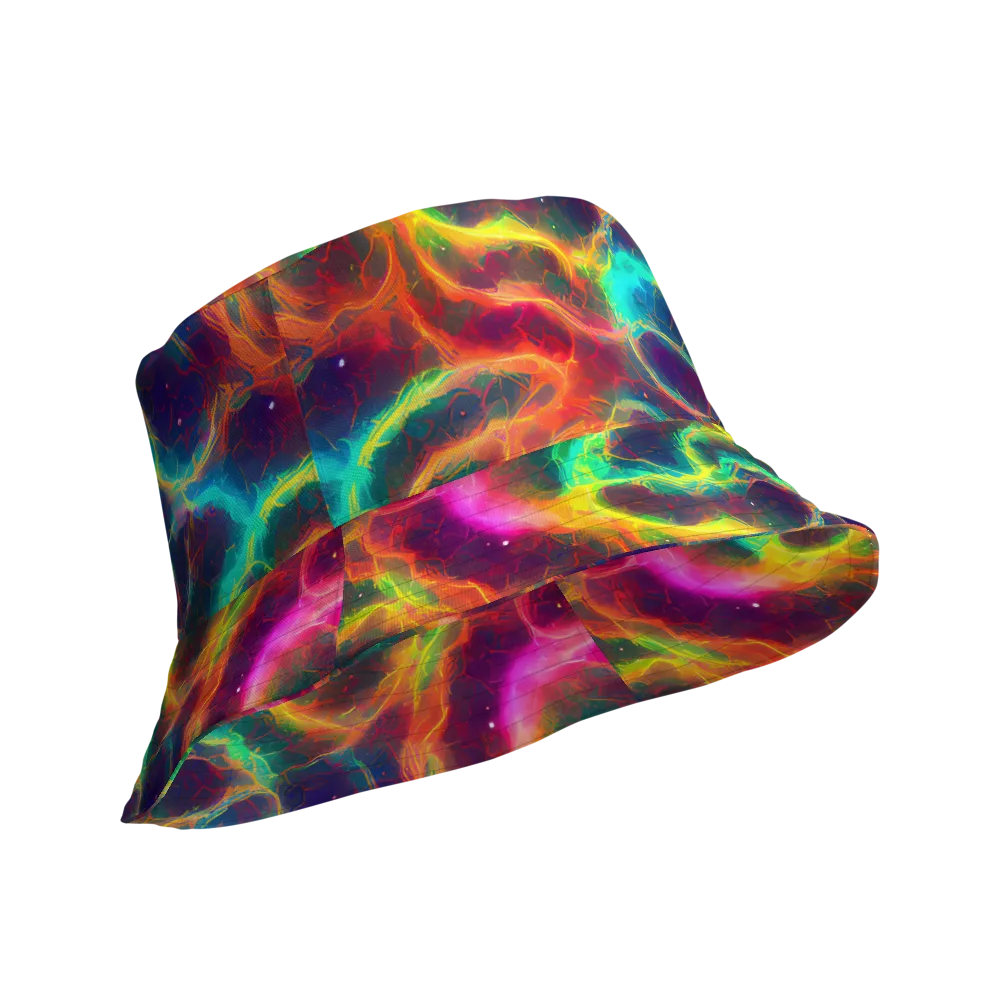 Hypercolor Tides on Reversible Bucket Hat — Product details Outside