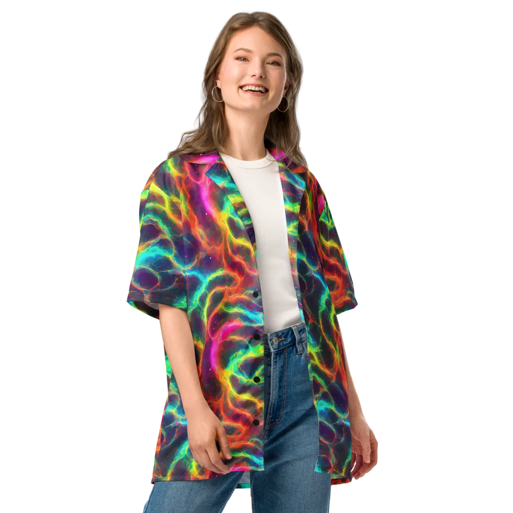 Hypercolor Tides on Button Shirt — Front