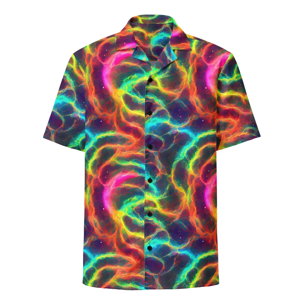 Hypercolor Tides on Button Shirt — Front