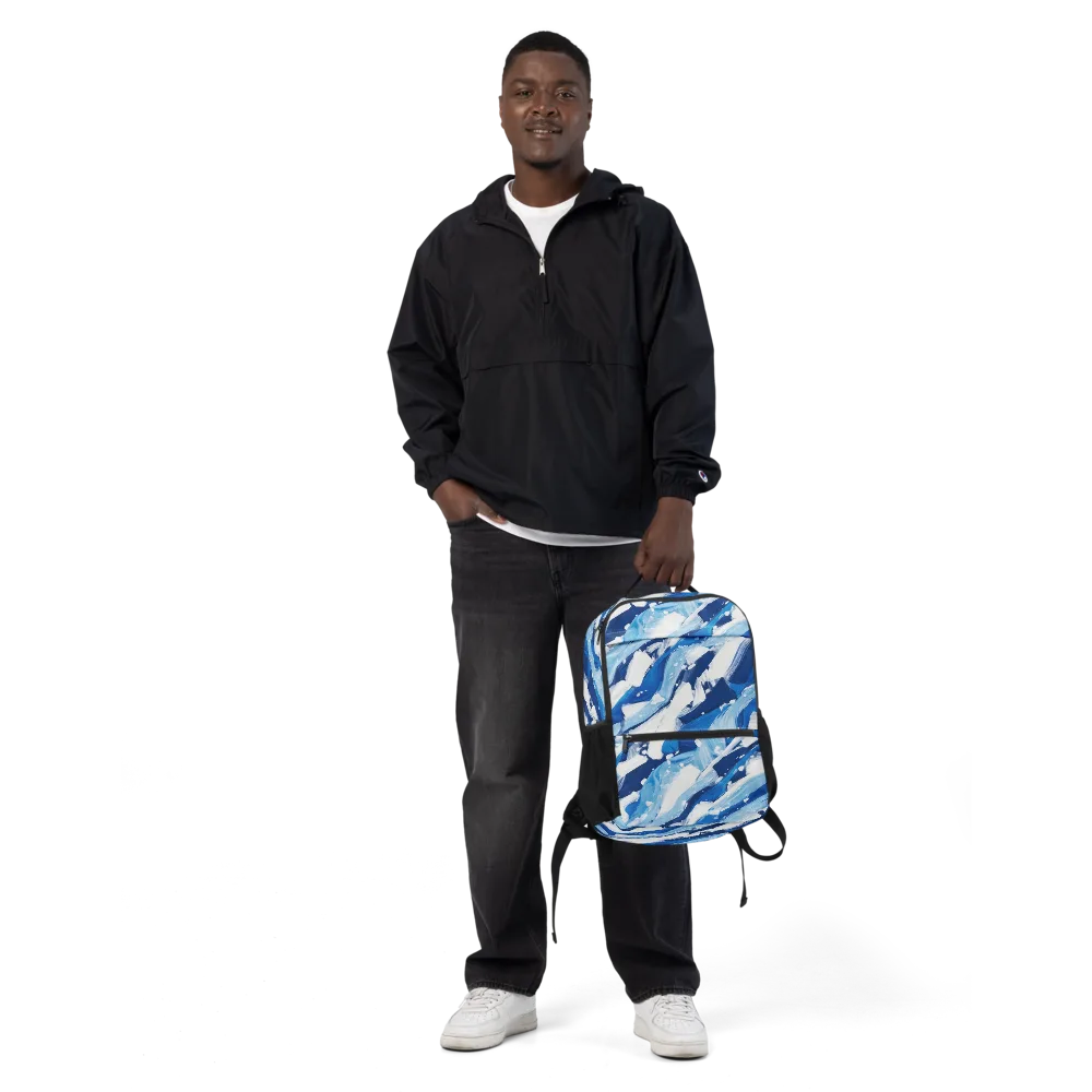 Arctic Current on Utility Backpack — Front