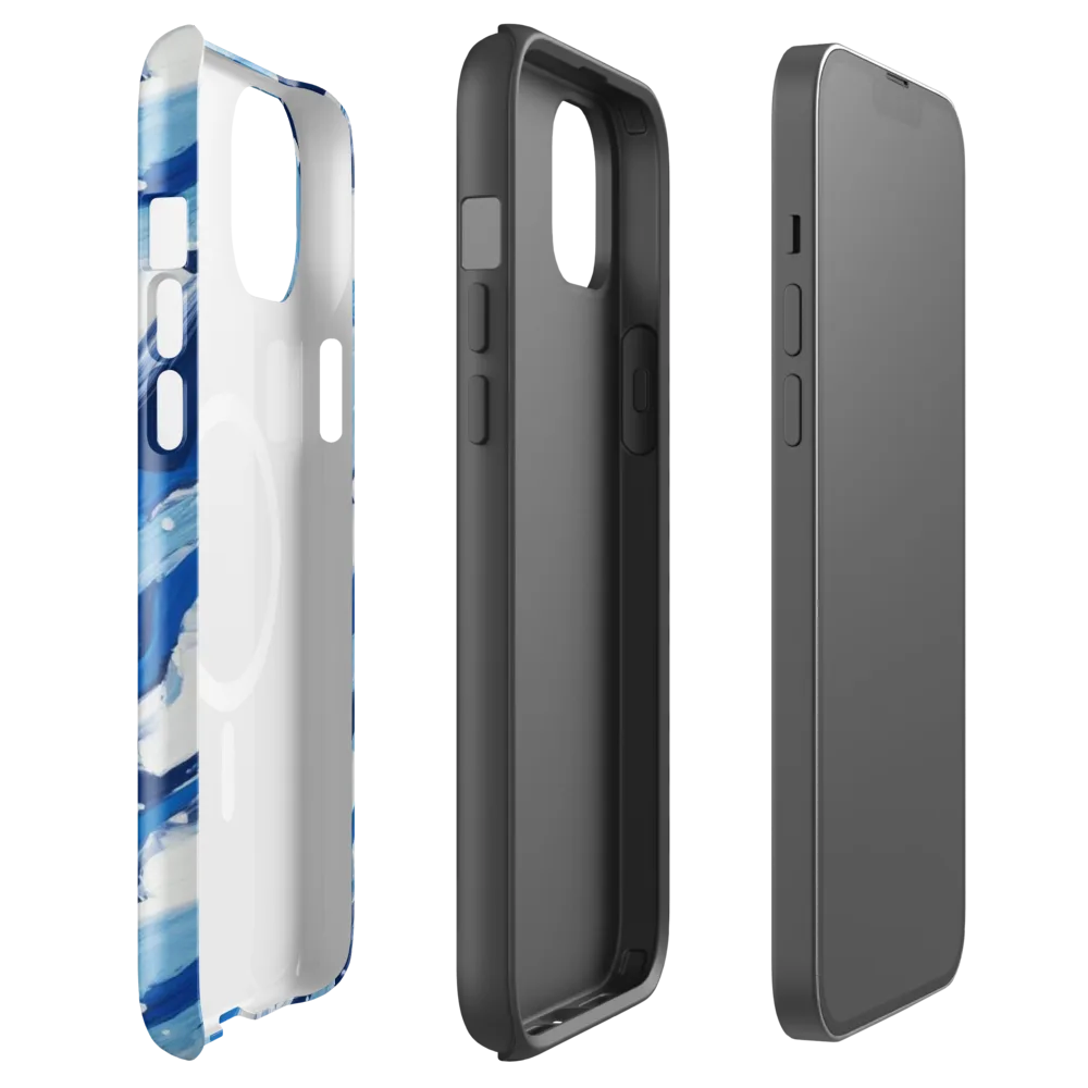 Arctic Current on MagSafe Tough Case for iPhone® — Front