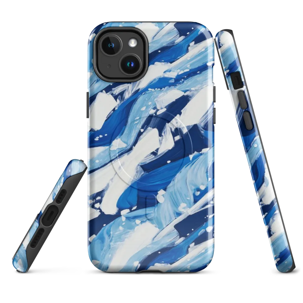 Arctic Current on MagSafe Tough Case for iPhone® — Front