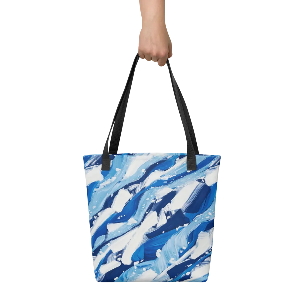 Arctic Current on Tote Bag — Front