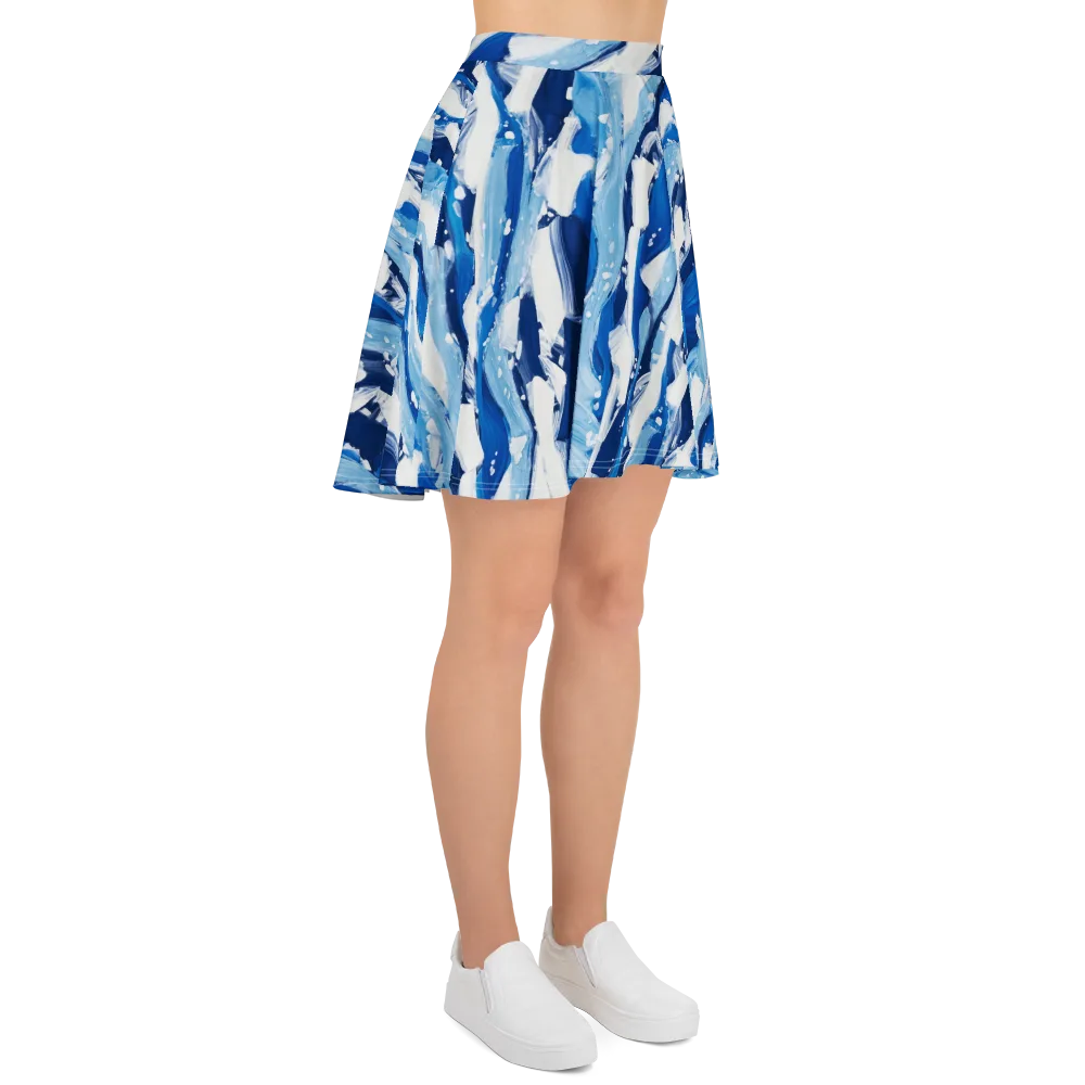 Arctic Current on Skater Skirt — Right