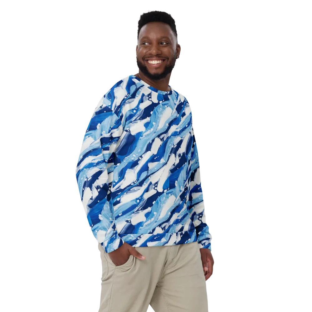 Arctic Current on Sweatshirt — Front
