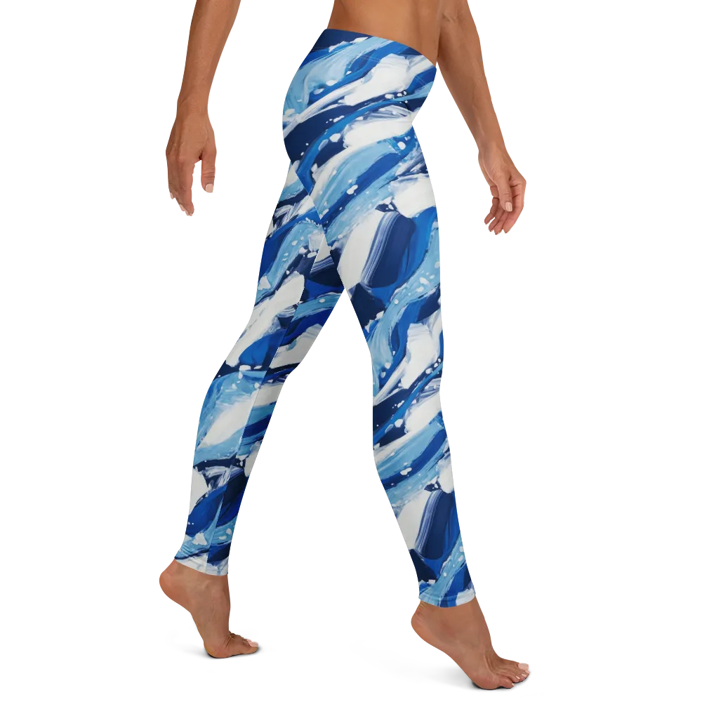 Arctic Current on Leggings — Right