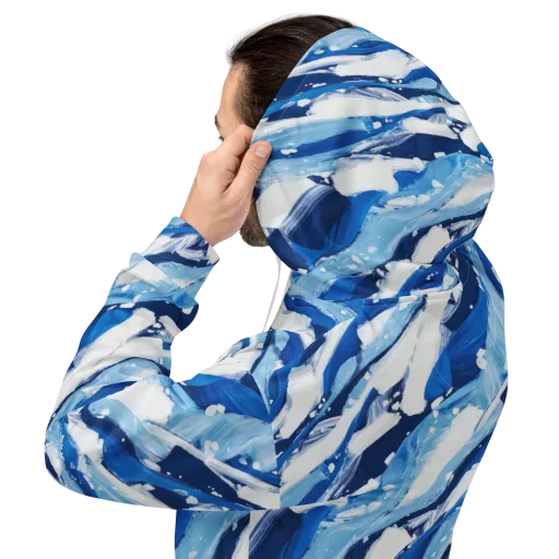 Arctic Current on a Hoodie
