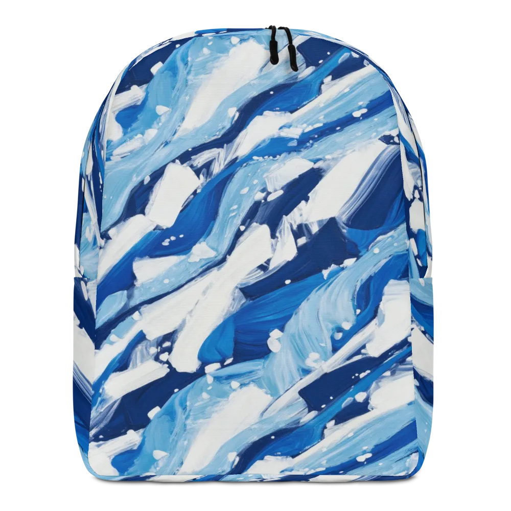 Arctic Current on Minimalist Backpack — Front