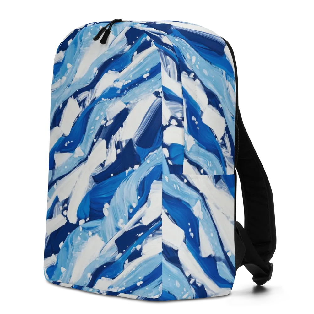 Arctic Current on Minimalist Backpack — Left