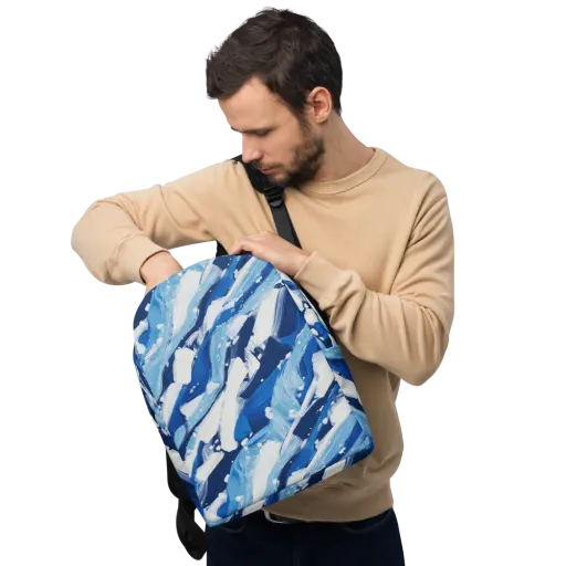 Arctic Current on a Minimalist Backpack