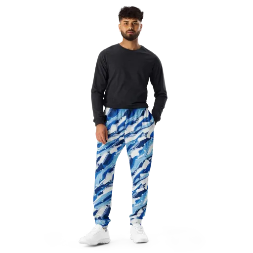 Arctic Current on a Men's Joggers