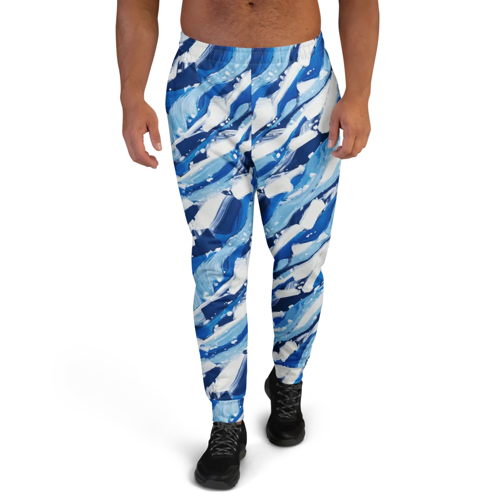 Arctic Current on Men's Joggers — Front